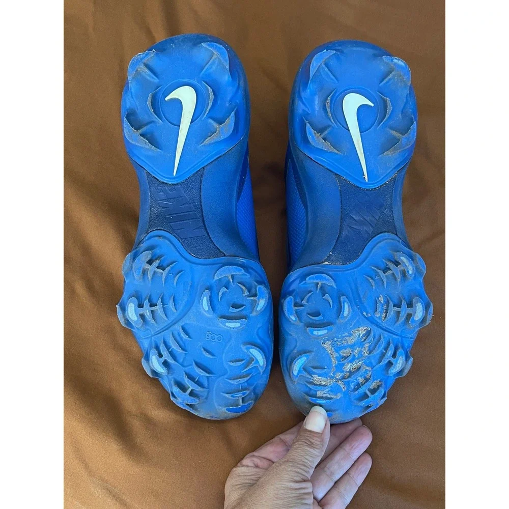 Nike Force Trout 8 Keystone Youth Baseball Cleats Blue‎ White CZ5912-414 Size 5Y